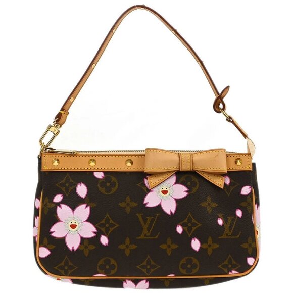Louis Vuitton Cherry Blossom Pochette Accessoires Handbag - Picture 2 of 7